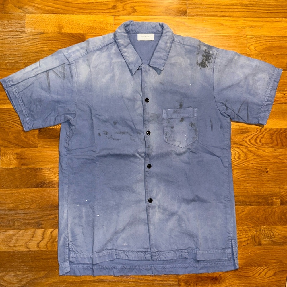 John Elliot - Men’s Camp Shirt - Blue - Size 1